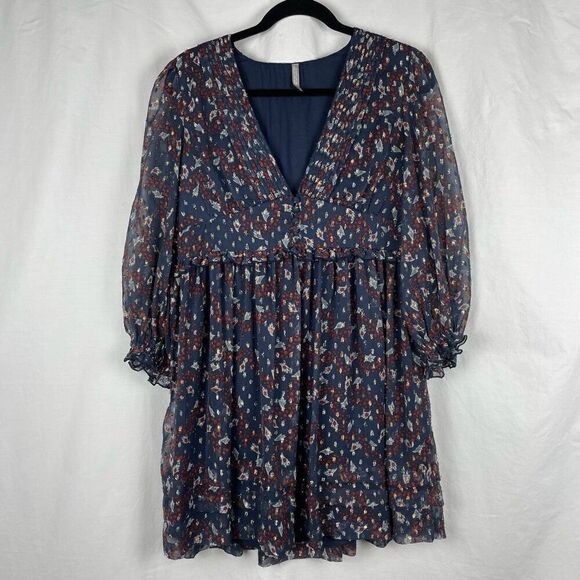 Urban Outfitters Chiffon Omaha Mini Dress - Women’s SP - Picture 2 of 8